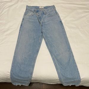 Agolde Criss Cross Upsized Jeans-Size 25